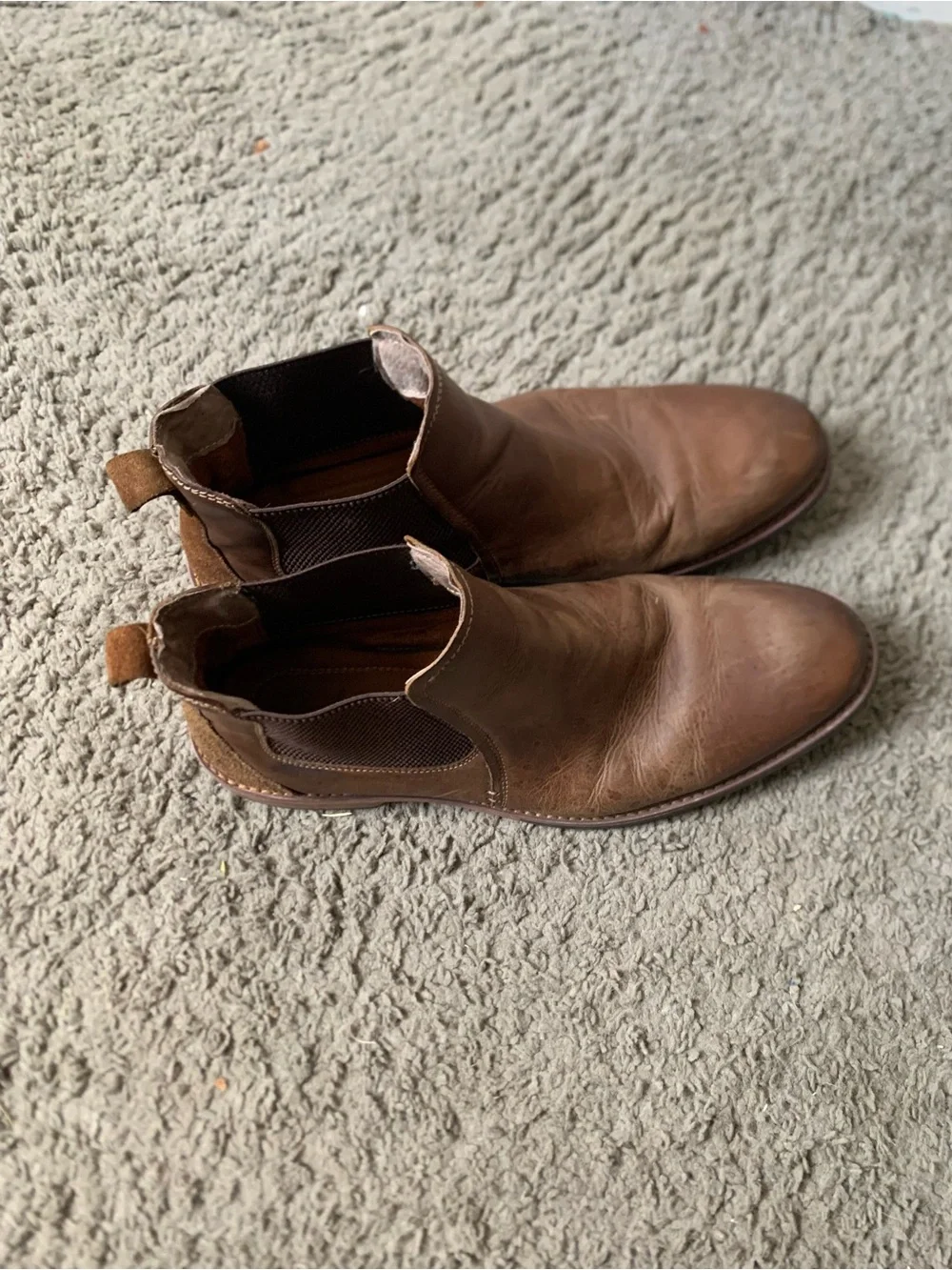 Florsheim Brown Leather Chukka Boots